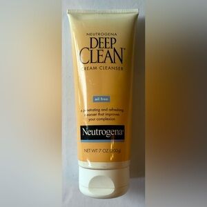 Neutrogena Deep Clean Cream Cleanser, 7 oz.